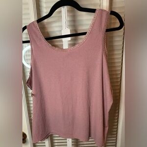 1X Rose Paper Tee Tank
